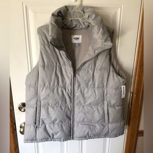 NWT Old Navy fleece lined vest